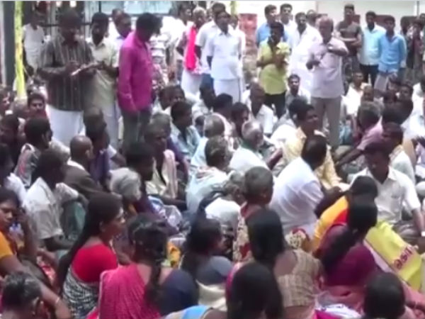 Sand Quarry in Karur sieged Sand Quarry in Karur sieged