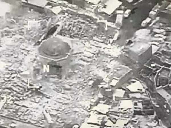 The Great Mosque of al-Nuri was destroyed by ISIS, Iraq accuses The Great Mosque of al-Nuri was destroyed by ISIS, Iraq accuses
