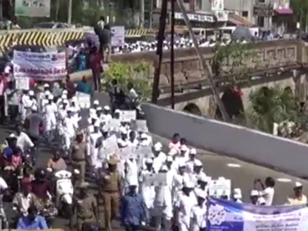 World environmental day celebrated with a procession in Trichy World environmental day celebrated with a procession in Trichy