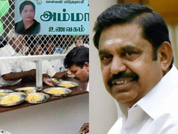 No loss in Amma canteens, says CM No loss in Amma canteens, says CM