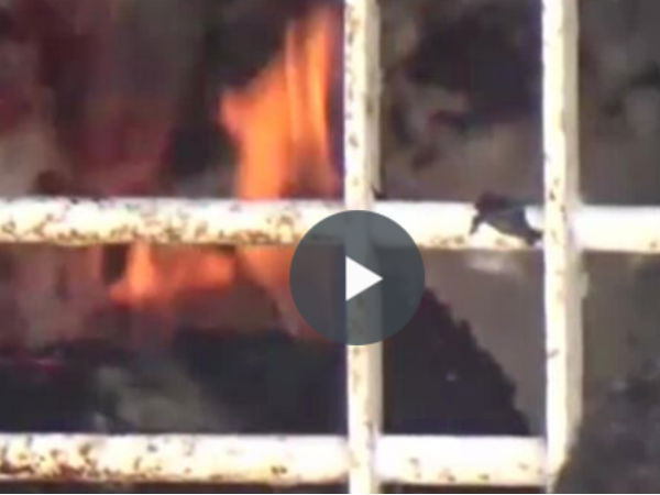 Fire accident in Palayapet cotton godown Fire accident in Palayapet cotton godown