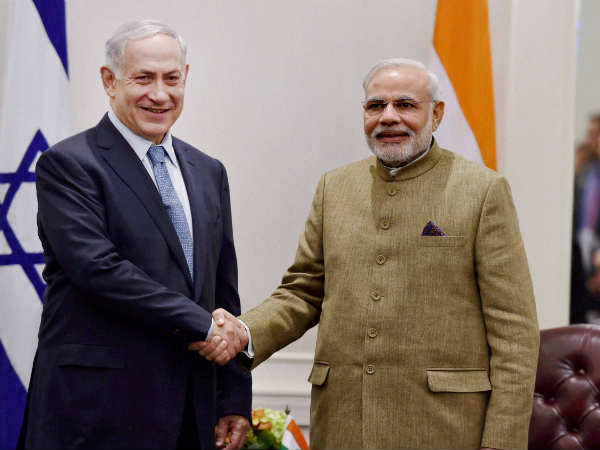 netanyahu welcomes modi in hindi netanyahu welcomes modi in hindi