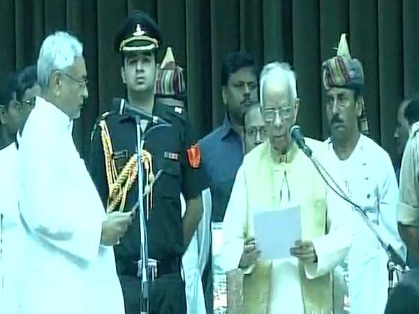 Nitish Kumar sworn-in as Chief Minister of Bihar for the sixth time Nitish Kumar sworn-in as Chief Minister of Bihar for the sixth time