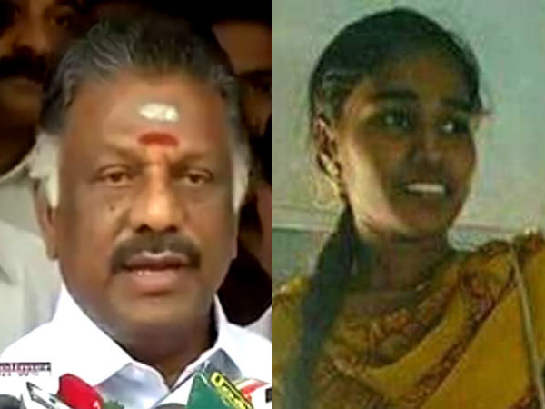 O.Pannerselvam questioned government about Valarmathi arrest O.Pannerselvam questioned government about Valarmathi arrest