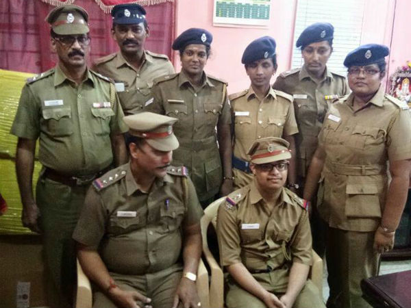 ஆசையை நிறைவேற்றிய கமிஷனர்
