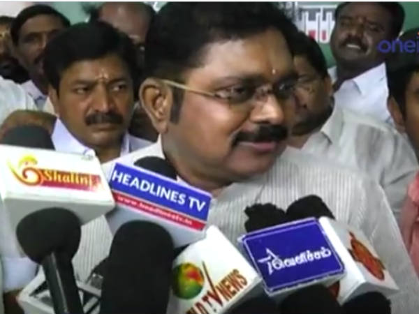 Madurai bench of the HC gives green signal to TTV Dinakaran's Madurai public meeting Madurai bench of the HC gives green signal to TTV Dinakaran's Madurai public meeting