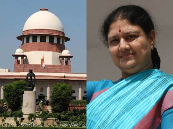SC to hear Sasikala's review plea today SC to hear Sasikala's review plea today