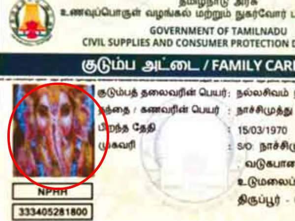 விநாயகர் படம், தேசியக் கொடி