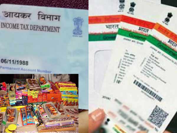 Aadhar and PAN must for buying wholesale crackers Aadhar and PAN must for buying wholesale crackers
