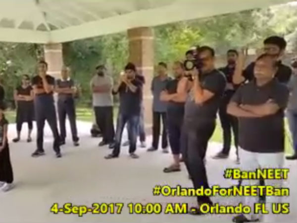 Condelence meeting for Anitha in Orlando, America Condelence meeting for Anitha in Orlando, America