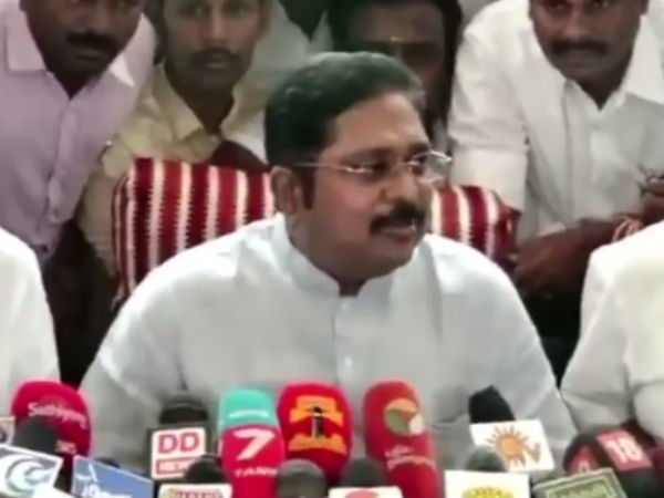 TTV Dinakaran reacted to General council meeting of OPS and EPS team TTV Dinakaran reacted to General council meeting of OPS and EPS team