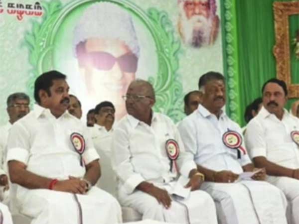 Admk general council meeting held in Chennai Vanagaram Admk general council meeting held in Chennai Vanagaram