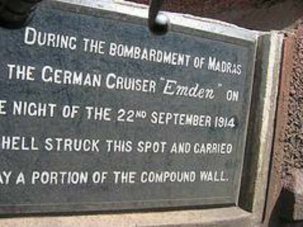 Emden, the only warship attacked Chennai Emden, the only warship attacked Chennai