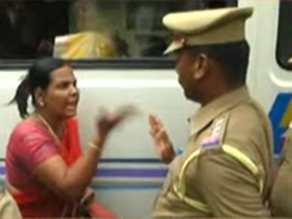 Tamil Nadu govt staff stage protest arrested Tamil Nadu govt staff stage protest arrested