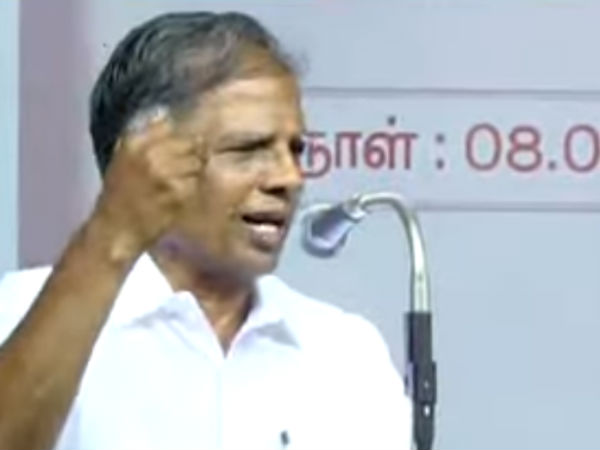 G.Ramakrishnan slams Edapadi Palanisamy government in Trichy meet G.Ramakrishnan slams Edapadi Palanisamy government in Trichy meet