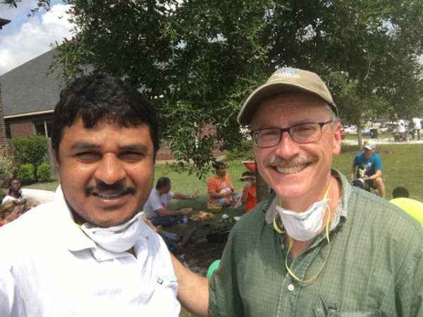 Houston Tamils in restoration of Harvey affected areas Houston Tamils in restoration of Harvey affected areas