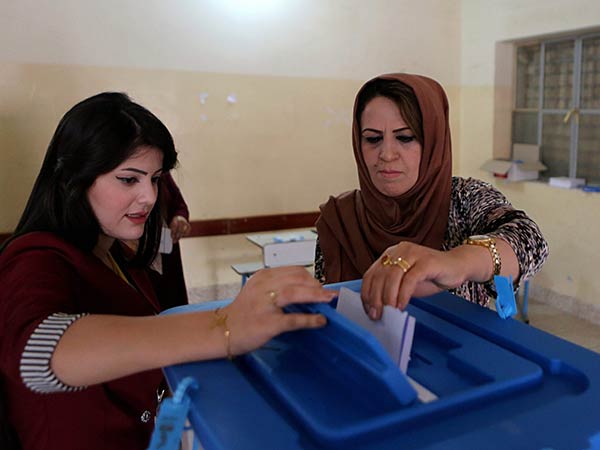 Iraqi Kurds vote in independence referendum Iraqi Kurds vote in independence referendum