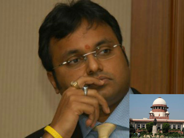 Karti closed foreign accounts, transferred money abroad, CBI in SC Karti closed foreign accounts, transferred money abroad, CBI in SC