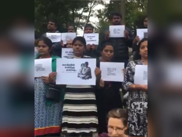 US Tamils demands Justice for Anitha US Tamils demands Justice for Anitha