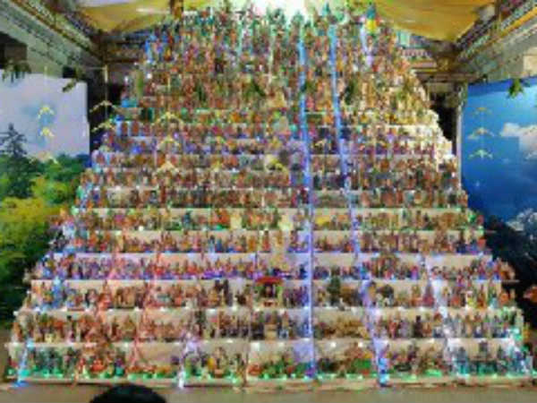 Chidambaram temple celebrating Navarathiri Kolu with thousands of dolls Chidambaram temple celebrating Navarathiri Kolu with thousands of dolls