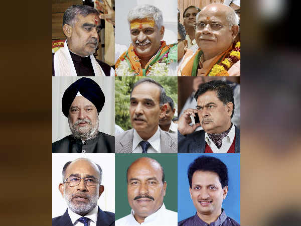 Bio data about 9 central ministers Bio data about 9 central ministers