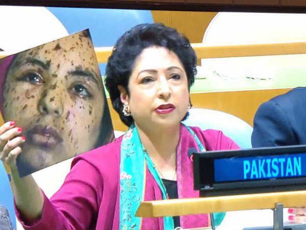 Pakistan Caught Lying at UN, Tries to Pass Off Gaza Woman as Kashmiri Victim Pakistan Caught Lying at UN, Tries to Pass Off Gaza Woman as Kashmiri Victim