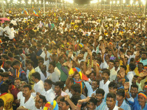 PMK Social justice conference in Villupuram PMK Social justice conference in Villupuram