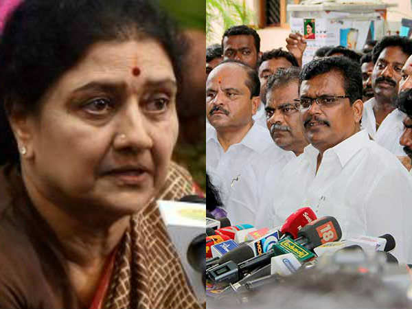 3 AIADMK MLAs from Dinakaran faction plans to meet Sasikala 3 AIADMK MLAs from Dinakaran faction plans to meet Sasikala