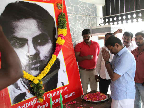 Seeman paid homage to Imanuvel sekaran. Seeman paid homage to Imanuvel sekaran.