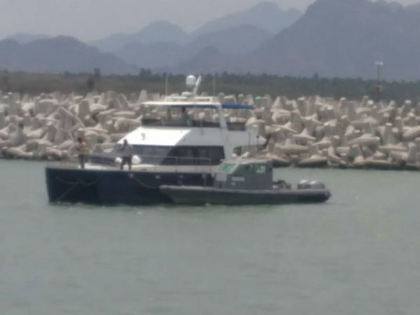 An unidentified ship near Kanyakumari seashore, investigations on An unidentified ship near Kanyakumari seashore, investigations on