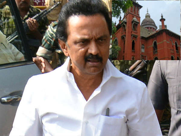 Madras High court hearing DMK case seeking floor test Madras High court hearing DMK case seeking floor test