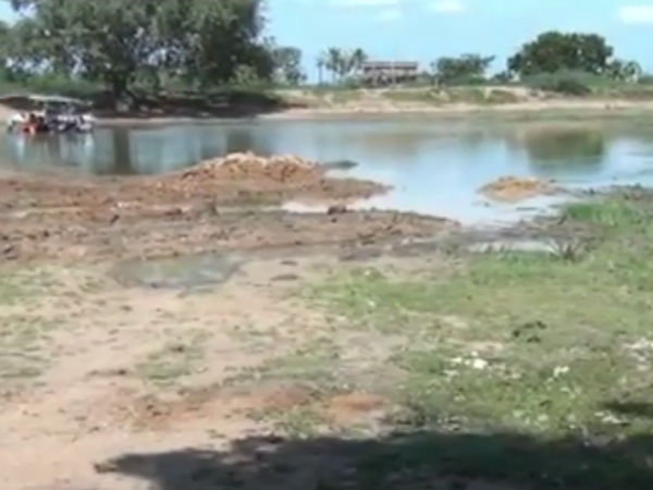 Nagercoil farmers shed tears for no water Nagercoil farmers shed tears for no water