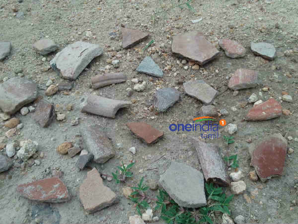 மண்மேடுகளில் புதையுண்ட பானைகள்