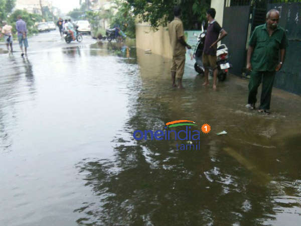 தாழ்வான பகுதிகளில் வெள்ளம்