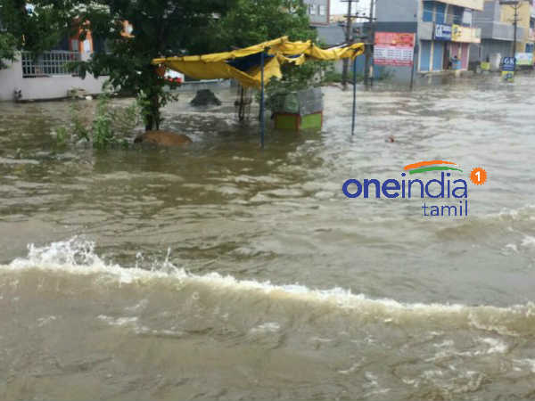 சென்னையில் கடும் மழை