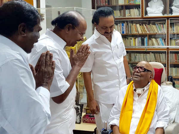கருணாநிதியுடன் சந்திப்பு