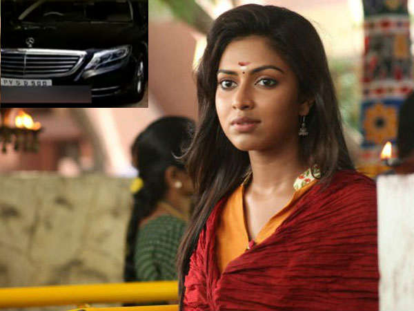Actress Amala paul gave forgery address to buy a car Actress Amala paul gave forgery address to buy a car