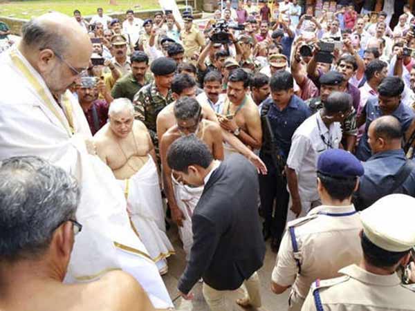 பாஜக பிரமுகர்கள் கொலைக்கு எதிராக அரசியல் யாத்திரை.. கேரளாவில் தொடங்கி வைத்தார் அமித்ஷா 