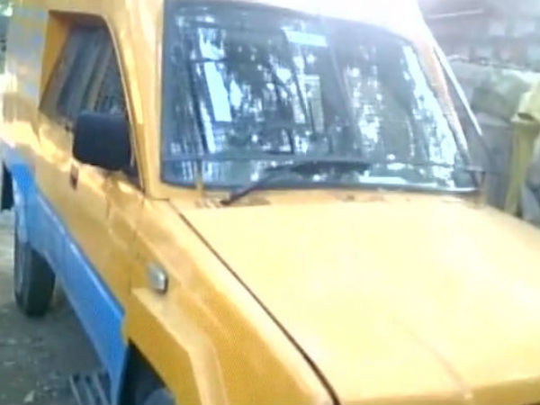 ATM Van abducted in Banglore ATM Van abducted in Banglore