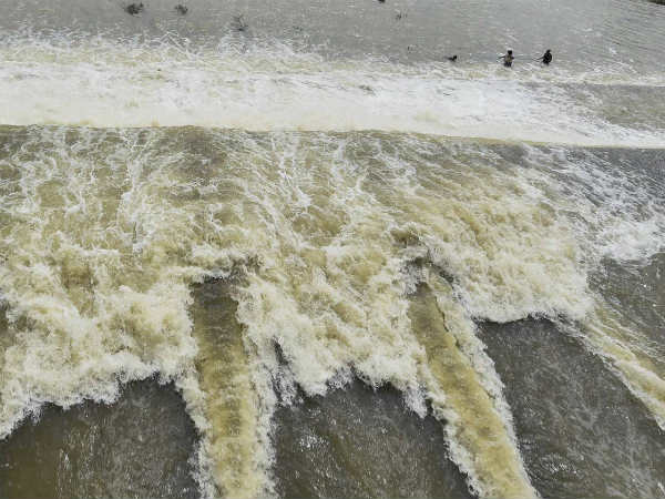 The water level of lakes offering drinking water to Chennai has increased The water level of lakes offering drinking water to Chennai has increased