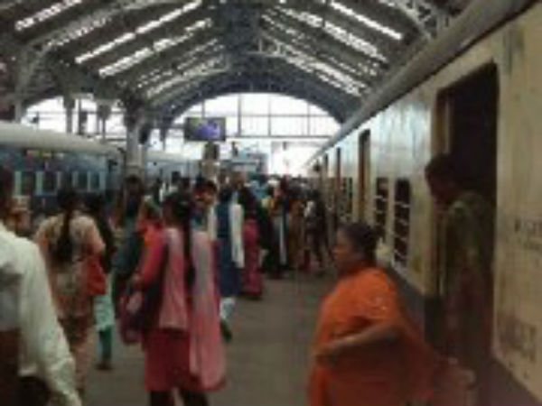Due to special trains for Diwali chennai suburban trains delayed Due to special trains for Diwali chennai suburban trains delayed