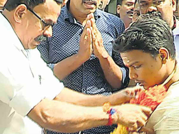 Kerala's first Dalit priest started his work today Kerala's first Dalit priest started his work today