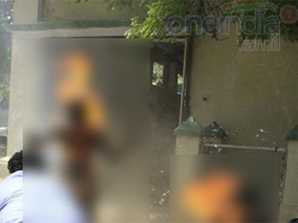 Nellai collector office sieged by Tamil association Nellai collector office sieged by Tamil association