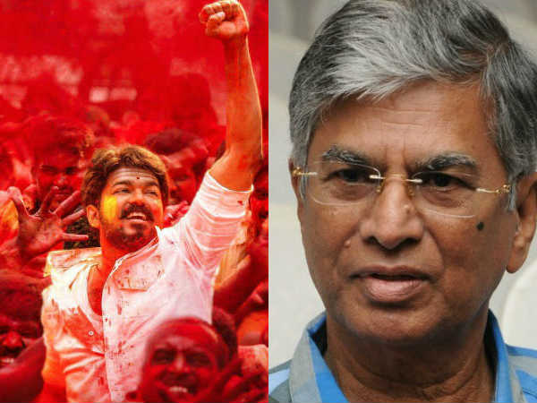 Vijay's father, the filmmaker SA Chandrasekar, defended the Mersal Vijay's father, the filmmaker SA Chandrasekar, defended the Mersal
