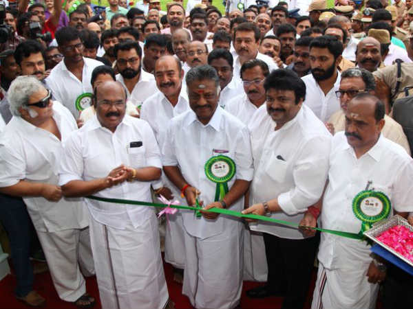 Sivaji's Manimandapam inauguration function: Deputy CM takes part in function Sivaji's Manimandapam inauguration function: Deputy CM takes part in function