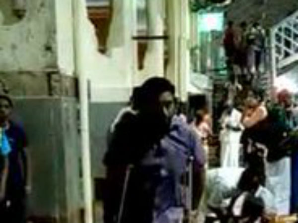 Railway administration denied battery car for the disabled person in Chennai Egmore Railway administration denied battery car for the disabled person in Chennai Egmore