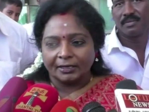 Tamilisai Soundarrajan says that all are afraid of BJP like when they see devil Tamilisai Soundarrajan says that all are afraid of BJP like when they see devil