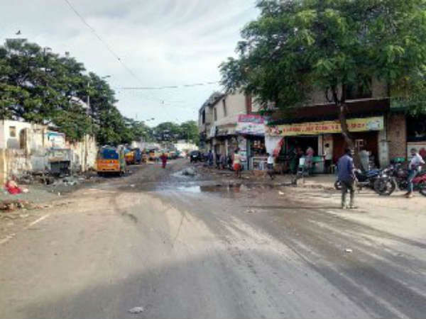 வடிந்த வெள்ளநீர்