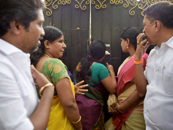 சசிகலா சொன்ன வார்த்தை