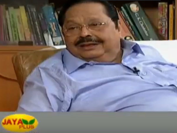 துரைமுருகன் நேர்காணல்